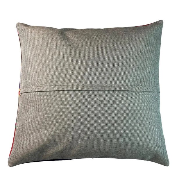 Vintage Turkish Kilim Cushion Cover, 1970s For Sale - Image 4 of 11