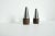 Wood Danish Modern Teak and Stainless Steel Salt and Pepper Shakers, 1960s, Set of 4 For Sale - Image 7 of 12