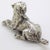 Metal Vintage Italian Handmade Genuine Silver Cub Lion Detailed Figurine Miniature For Sale - Image 7 of 11