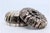 Silver Rosary Box in the Shape of a Fruit with Removable Lid, in Good conditions. Designed 1920 to 1949