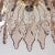 Hollywood Regency Chandelier with Amethyst Colored Crystals, Italy, 1990s For Sale - Image 10 of 12