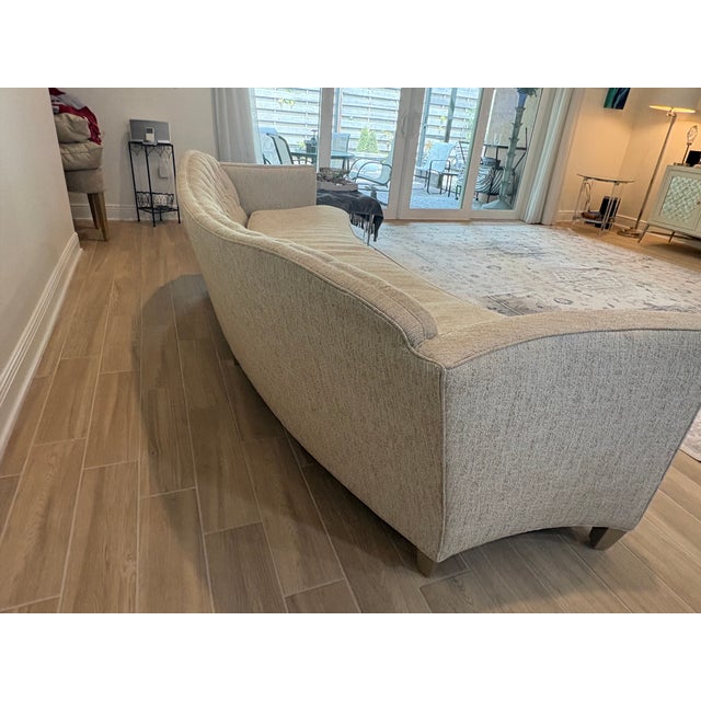 2010s Henredon Celerie Kemble Serpentine Sofa For Sale - Image 5 of 9