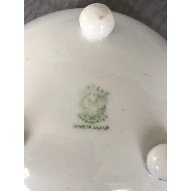 Nippon Hand Painted Decorative Bowl For Sale - Image 10 of 12