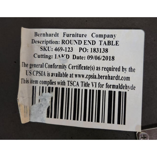 2 X Bernhardt Morello Side Tables For Sale - Image 9 of 10