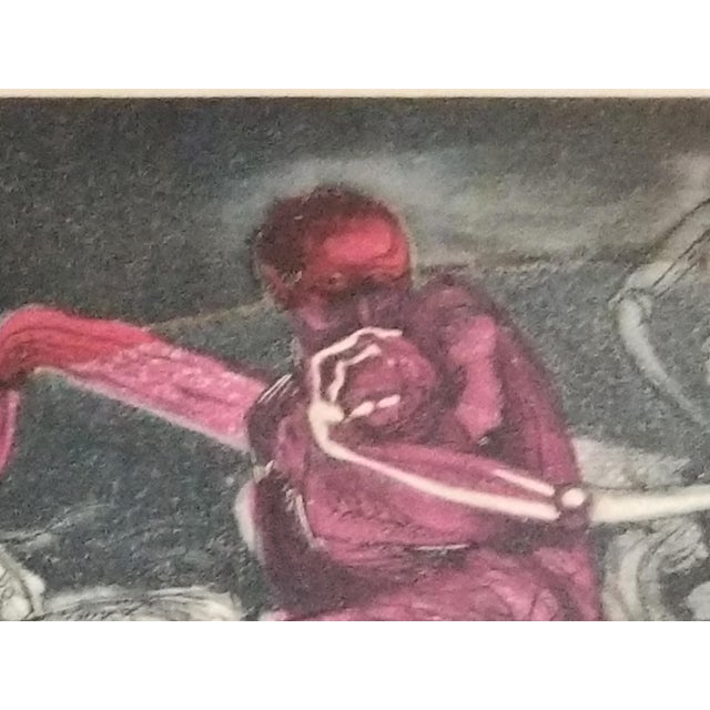 The Erl King by Letterio Calapai - Print Etching and Aquatint For Sale - Image 4 of 12
