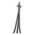 Wrought Iron extra tall topiary form, tuteur or rose obelisk.