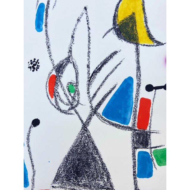Joan Miró - Maravillas con variaciones n•16 1975 For Sale - Image 3 of 6