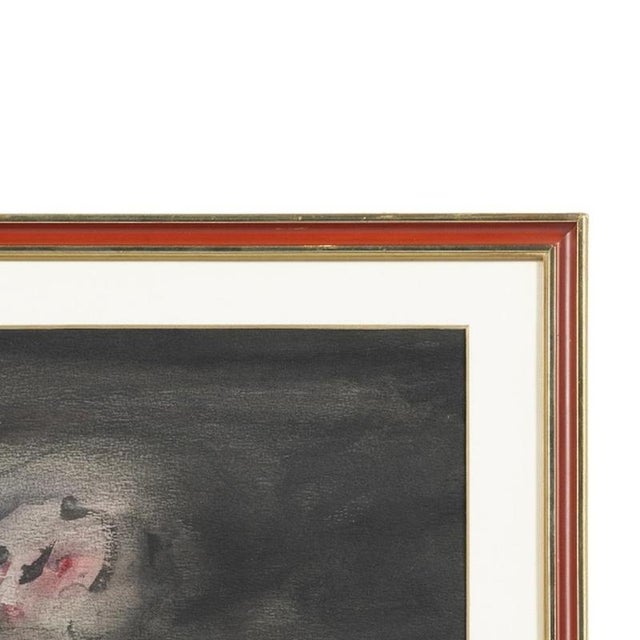 João Hogan, Composition, 1970s, Mixed Media on Paper For Sale - Image 4 of 6