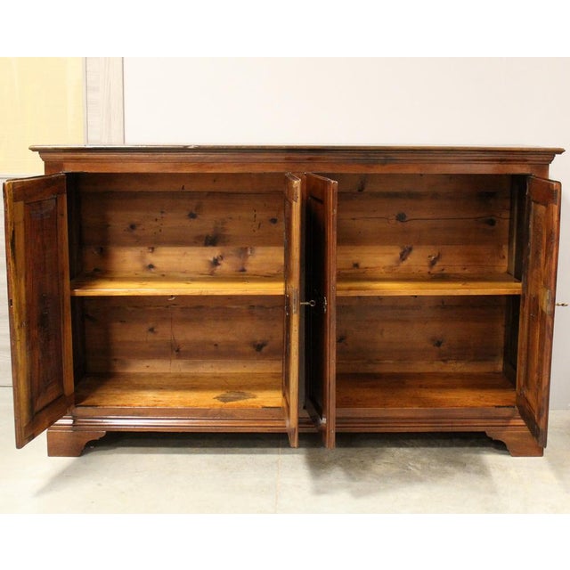 Antique Italian Walnut Sideboard, 1700s For Sale - Image 6 of 14