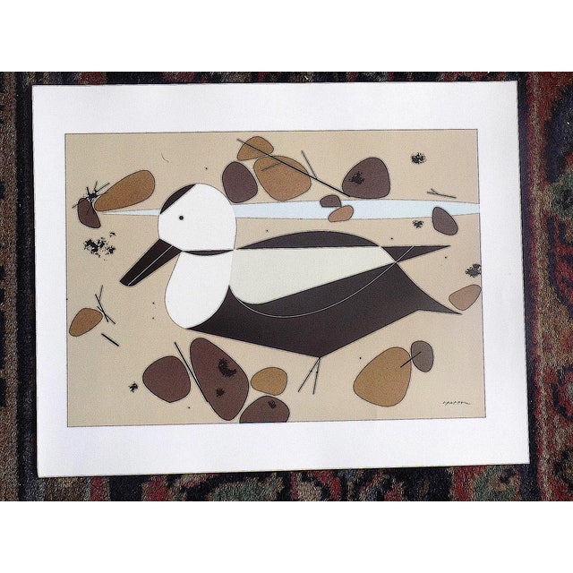 Vintage Charley Harper Modernist Abstracted Bird Lithographs (10.75" X 8.25") - Set of 9 For Sale In Cincinnati - Image 6 of 11