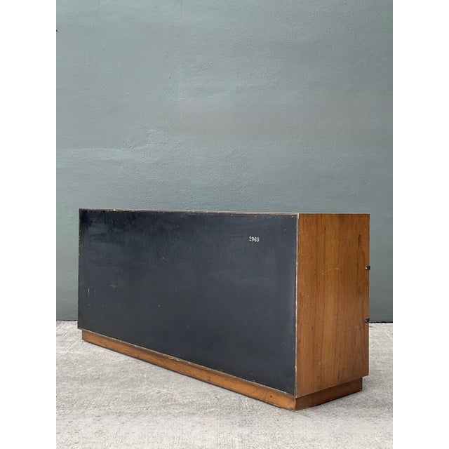 Vintage Brass Accented Campaign Dresser For Sale - Image 12 of 17