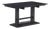 French Dark Cerused Oak Table or Desk, C. 1940 For Sale