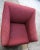 Brick Red Brayton International Brick Red Club Chair For Sale - Image 8 of 13