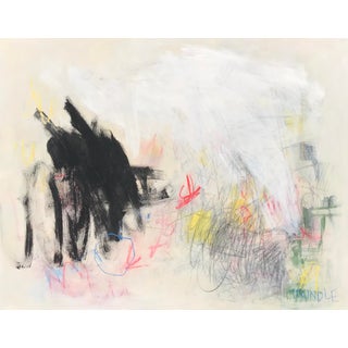 Sarah Trundle Contemporary Abstract Painting, "Placido" For Sale