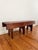 1960s Primitive Mid-Century Modern Sculptural Wood Bench For Sale - Image 5 of 5