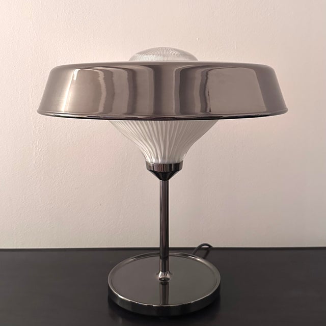 Metal Ro Table Lamp by BBPR for Artemide, 1962 For Sale - Image 7 of 12
