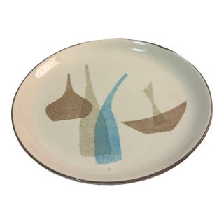 Red Wing Pompeii Plate or Trinket Tray For Sale
