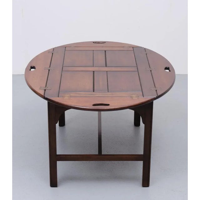 Mahogany Tray Table by Bevan Funnell, England, 1960s For Sale - Image 4 of 10