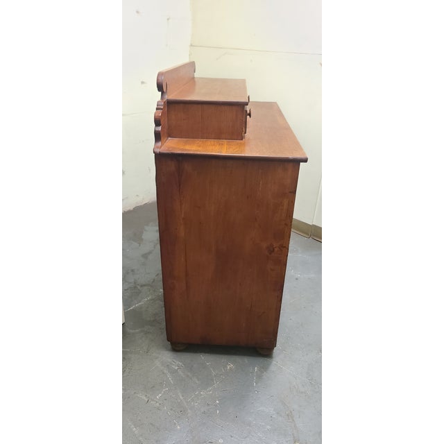 Empire-style (or Late Federal) Butler's Chest. Made from solid wood.