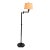 Late 20th Century Library Style Swing-Arm Floor Lamp For Sale