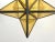 1960s Gold Glass Star Light For Sale - Image 12 of 18