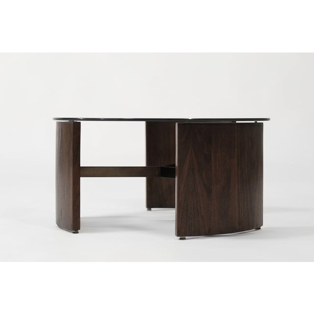 Wood Radius Coffee Table by Vladimir Kagan, C. 1960s For Sale - Image 7 of 11
