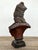 Vintage Patinated Bust of Man For Sale - Image 9 of 12