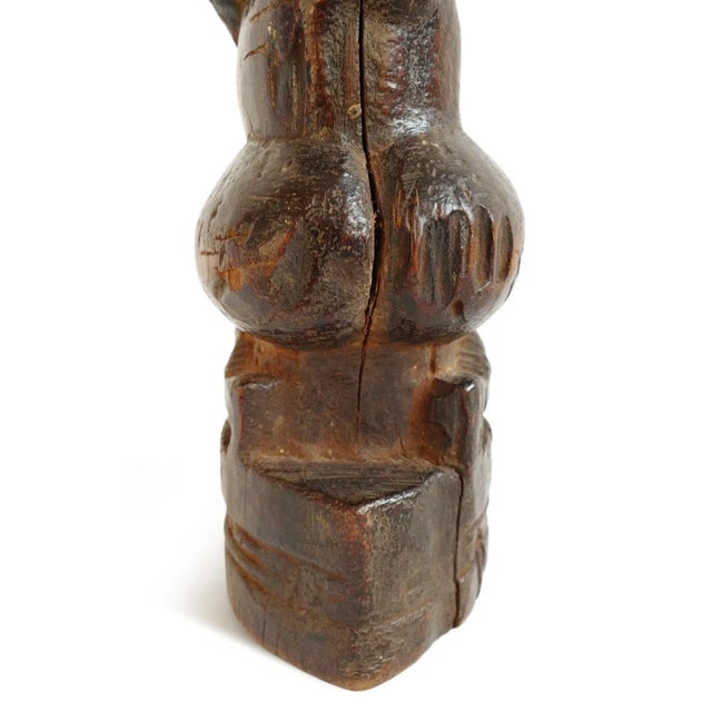 Vintage Songye Carved Wood Female Figure For Sale - Image 12 of 13