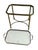 Mid 20th Century Brass Hollywood Regency Faux Bamboo Tray Table For Sale - Image 14 of 14