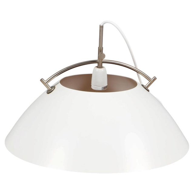 Metal Pendant in White Aluminium from Hans J. Wegner, 1970s For Sale - Image 7 of 7