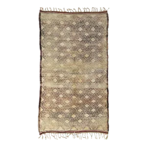 Vintage Moroccan Beni Ourain Rug - 05'11 X 10'00