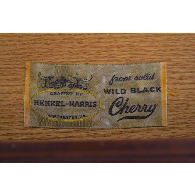 Pair of Henkel Harris Cherry Nightstands For Sale - Image 17 of 18