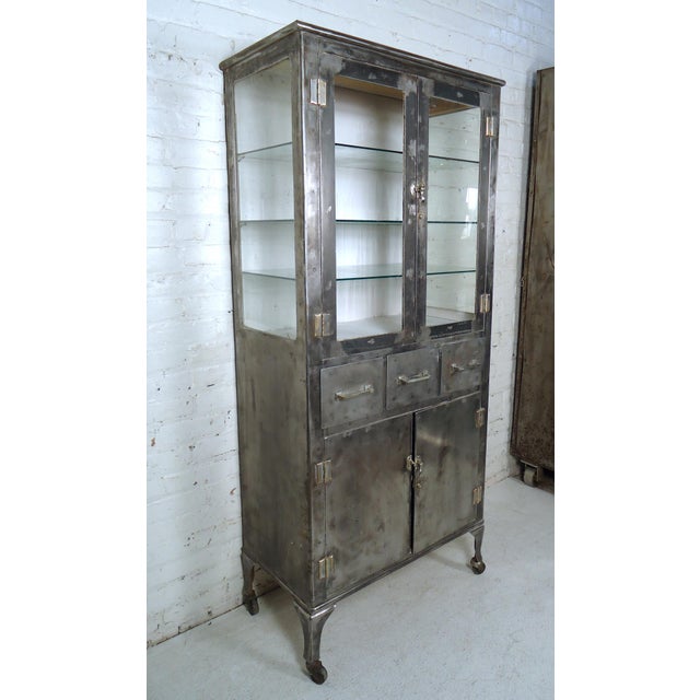 Vintage Industrial Metal Cabinet Chairish