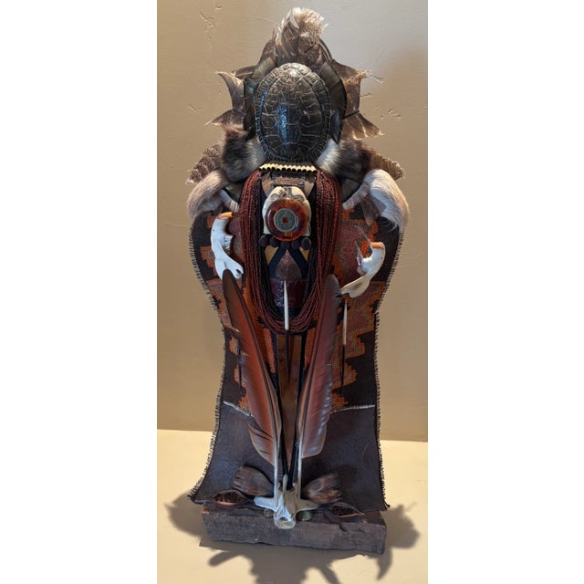 Contemporary Custom Contemporary Kachina Sculpture by Danielle Lawrence Kennedy For Sale - Image 3 of 6