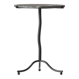 Four Hands Sophie End Table - Black Marble For Sale