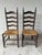 Country-Style Chairs in Walnut and Straw, 1950, Set of 2 For Sale - Image 17 of 17