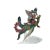 Ceramic Chinese Vintage Color Ceramic Warrior Riding Phoenix Figure Display Art For Sale - Image 7 of 8