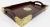 Vintage Asian Motif Rosewood Tray With Brass Hardware For Sale In Kansas City - Image 6 of 10