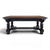 Breton Extendable Table in Carved Oak with Parquet Top For Sale - Image 14 of 14