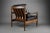 Mid-Century Danish Black Leather and Wood Lounge Chair by Grete Jalk, 1955 For Sale - Image 13 of 13