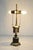Vintage French Empire Style Small Bronze Urn Form Boudoir Vanity Desk Table Lamp. Circa Mid 20th Century. Measurements:...