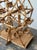Vintage Folk Art Popsicle Stick + Spool Kinetic Ferris Wheel Sculpture, Circa 1970s For Sale In New York - Image 6 of 17