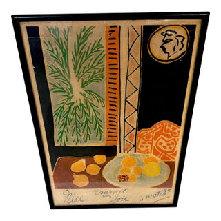 After Henri Matisse (1869–1954), Nice, Travail et Joie, Color Offset Lithograph For Sale