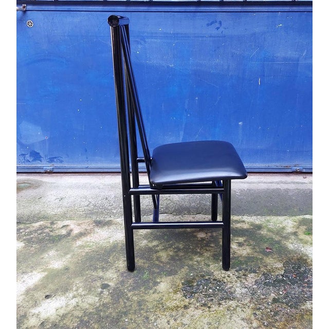 Dining Chairs Model Zea by Annig Sarian for Tisettanta, Italy, 70s, Set of 4, 1970s, Set of 4 For Sale - Image 11 of 14