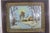 Early 20th Century Needlepoint in Antique Wood Frame With Giltwood Cottagecore Country Style Embroidered Picture For Sale - Image 9 of 10