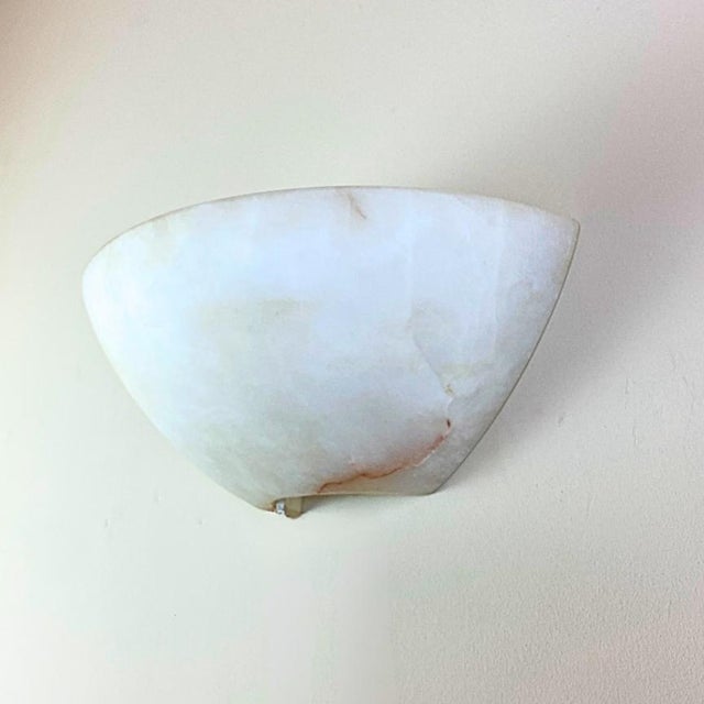 Modern Alabaster Sconce from Eclipsi, Spain, 1990s For Sale - Image 3 of 16