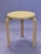 Stool by Alvar Aalto for Artek, Finland, 1960s For Sale - Image 6 of 12