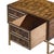 Mastercraft Mid Century Burlwood and Brass Nightstands - Pair For Sale - Image 11 of 13