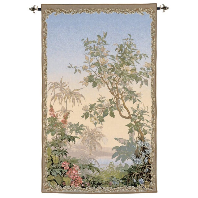 This tranquil image represents a beautiful tropical forest, and this style was very much in vogue during the 19th Century,...