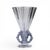 René Lalique 1931 Faune Vase in Clear Crystal with Blue Patina This vase measures: 7.875 wide x 7.875 deep x 12.5 inches...